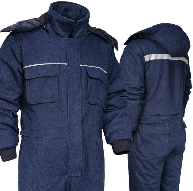 겨울 용접 방한 청지 스즈끼복 NZ763W 정전기 방지 일체형 남자 작업복