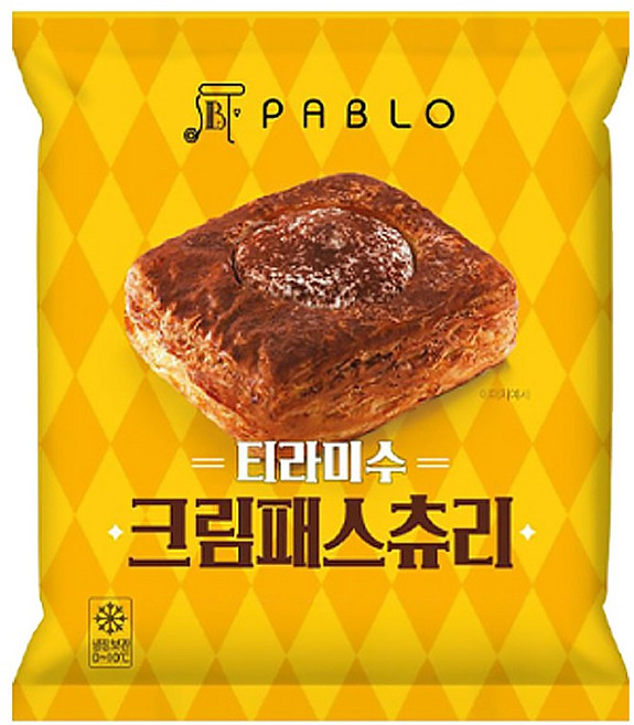 파블로 티라미수 크림패스츄리, 2개, 100g