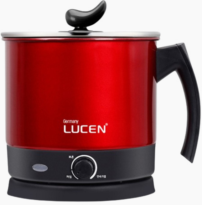 LUCEN 럭시 전기 멀티쿠커 레드 1.8L, LU-266R