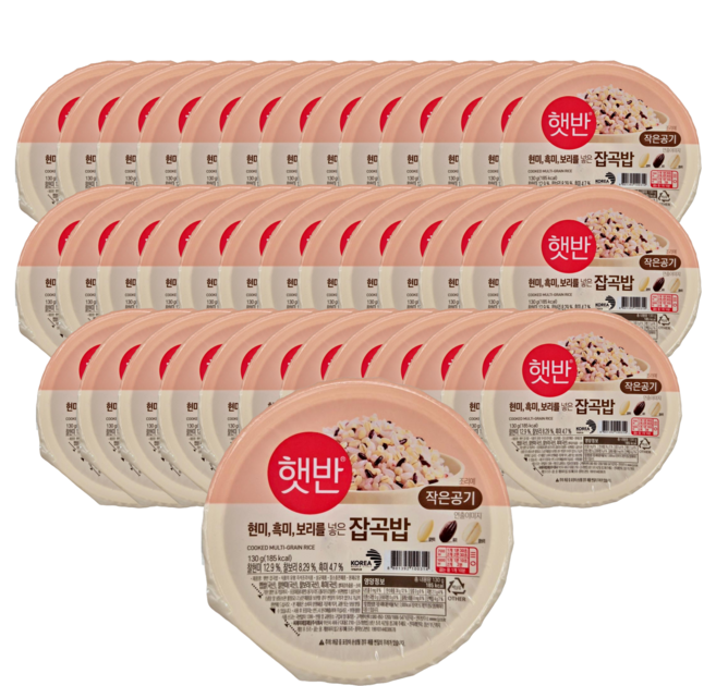햇반 잡곡밥, 130g, 36개