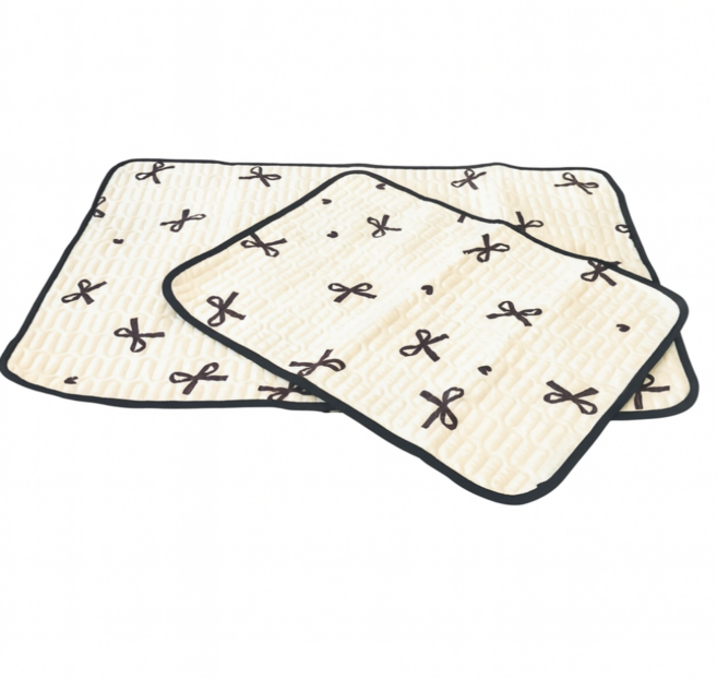 데이하울 순면 생리 방수패드, 블랙리본