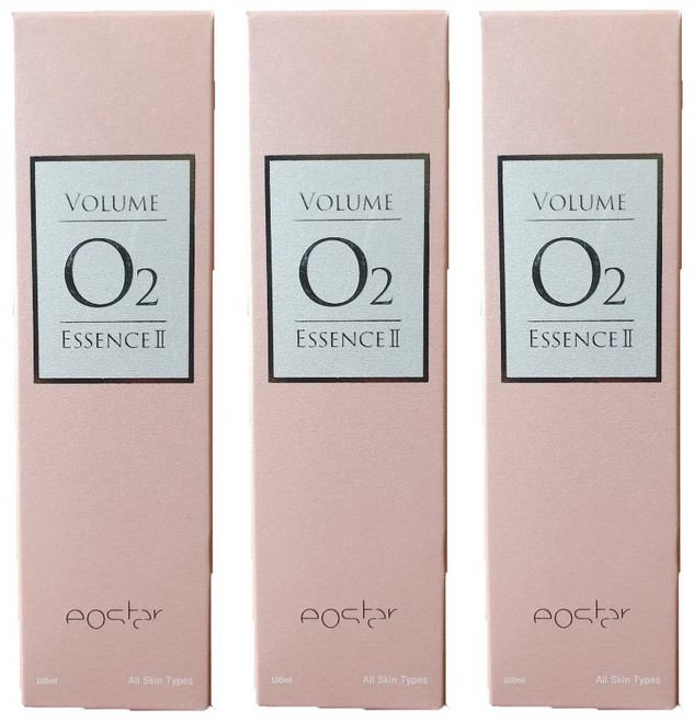 이오스타 볼륨오투에센스 올인원 남녀공용 버블 스킨케어, 100ml, 3개