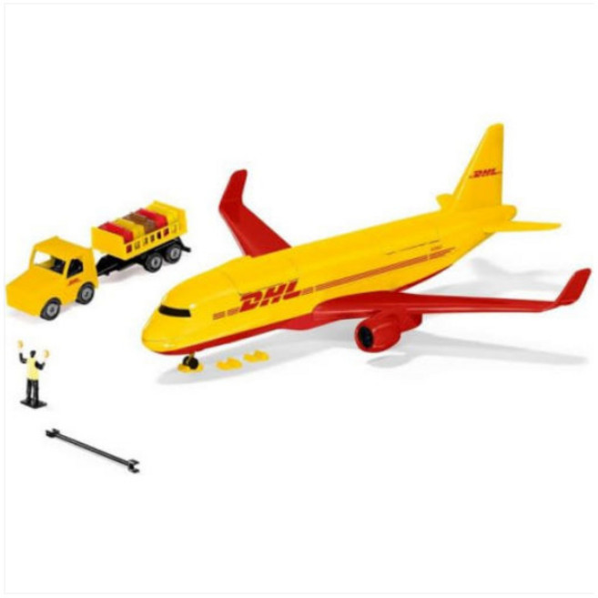 나비타 시쿠 SK1702 DHL 화물 비행기와 액세서리세트, 1개