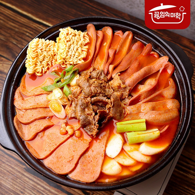 [끓임의미학] 햄듬뿍 부대찌개, 4개, 290g