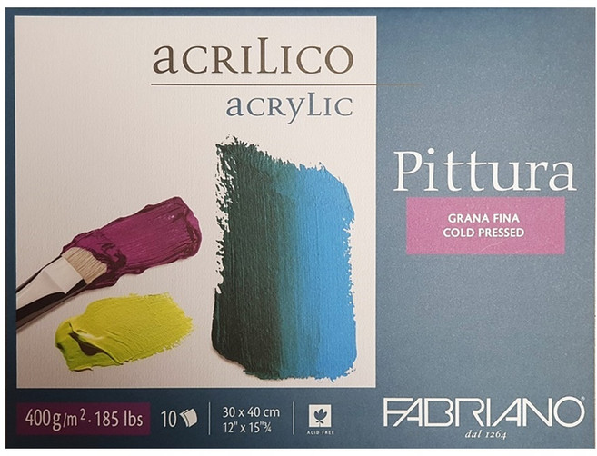 아크릴물감전용 스케치북 400g (30 X 40cm) 피츄라