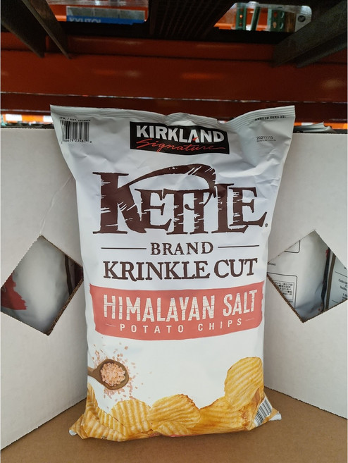커클랜드 케틀 핑크솔트 감자칩 907g 비스켓 코스트코, 1개