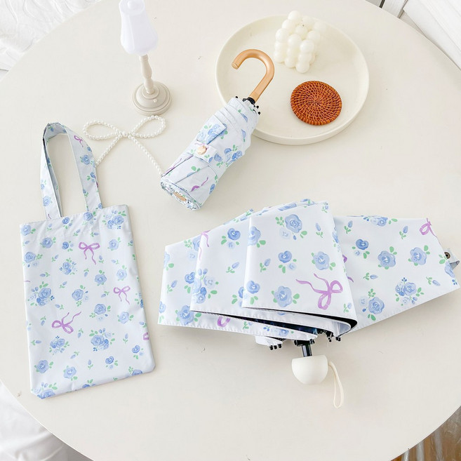 빅무드 자외선차단 5단 초경량 양산 겸용 우산 암막 8K 양우산