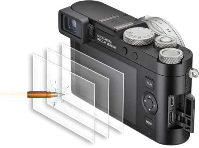 라이카 D-LUX 8 액정 방탄유리 필름 3매, 3개