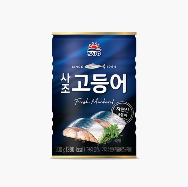 사조 고등어 통조림, 300g, 7개