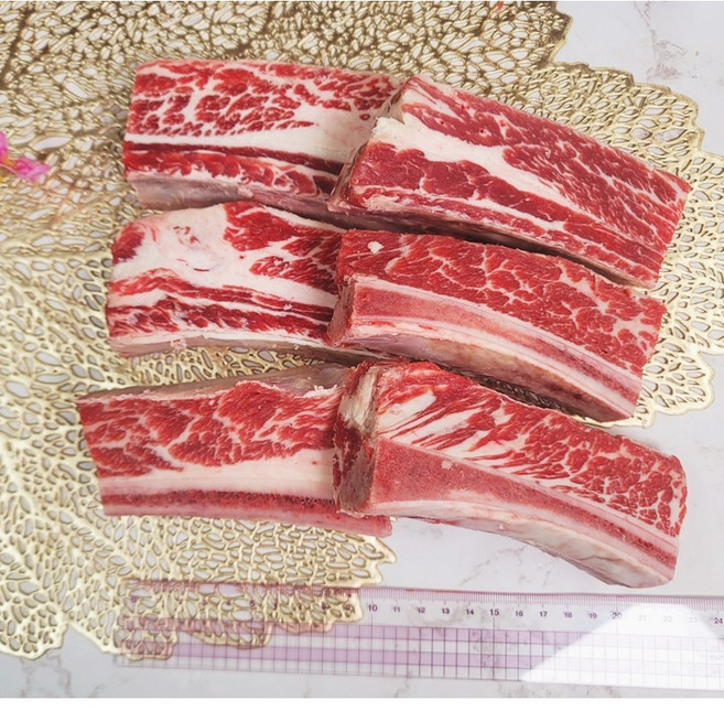 미국산 코스트코 la 우대 갈비 구이용 가정용 캠핑구이 홈파티 600G이상, 750~800G, 우대갈비, 1개