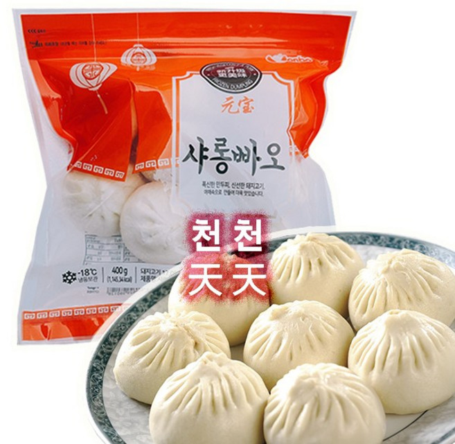 [천천중국식품] 한국제조 중국식 전통 고기소 뽀즈 400G 돼지고기소 꺼우부리 뽀즈-구매조건 충족시 서비스 드림, 1개