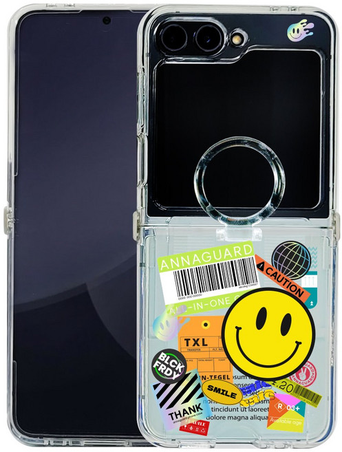 에나가드 힌지보호 카드수납 링 맥세이프 투명 케이스