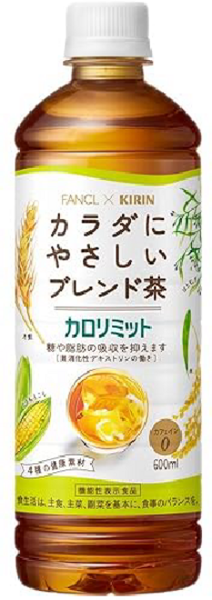 기린 x 판켈 칼로리미트 블렌드 차 600ml x 24개세트