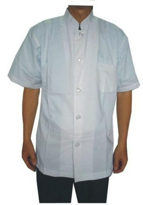 萊亞生活館 單排釦廚師服 短袖 大尺碼