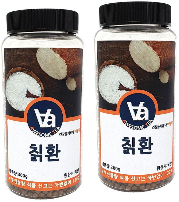 어썸티 국산 칡환 (갈근환), 300g, 2개