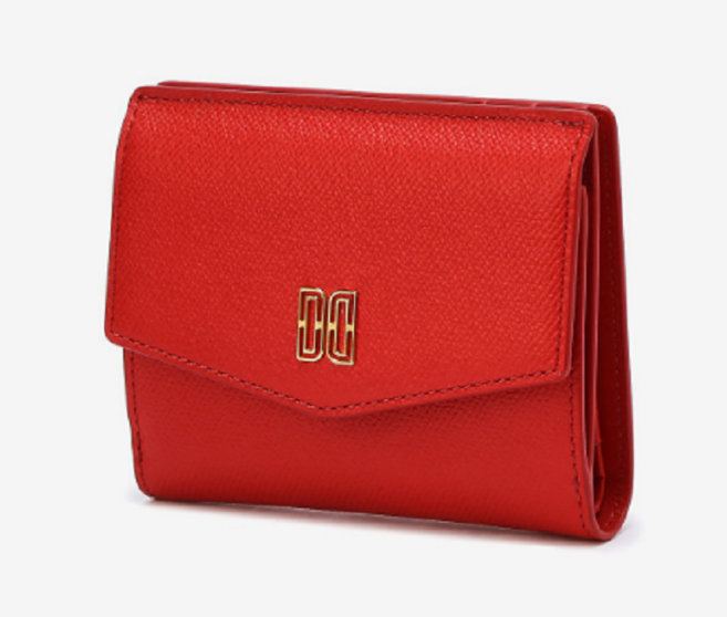 닥스 비비드한 소가죽 반지갑 (선물포장)