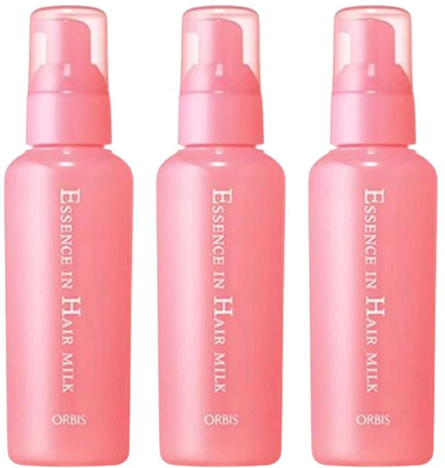 ORBIS 헤어 에센스 밀크 본체, 3개 - 쿠팡