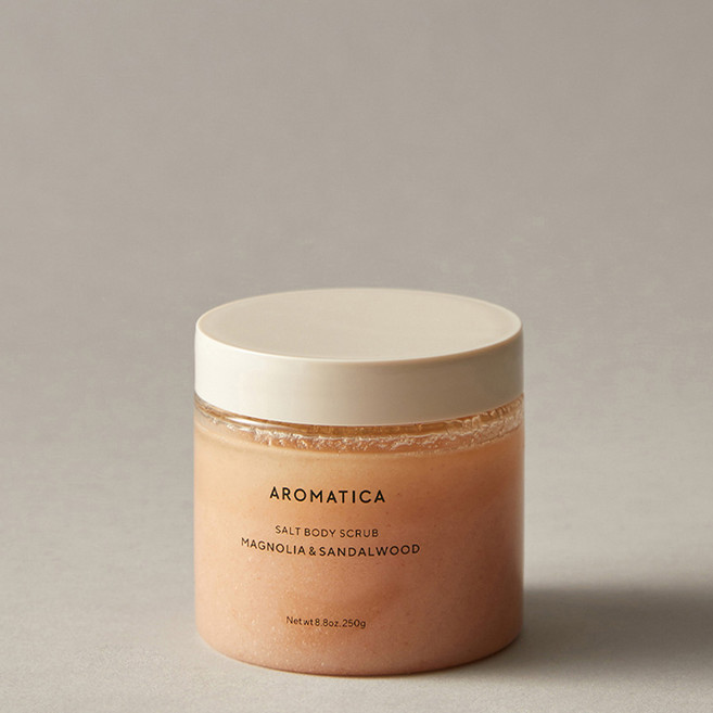 아로마티카 솔트 바디 스크럽 매그놀리아 & 샌달우드 250g, 1개