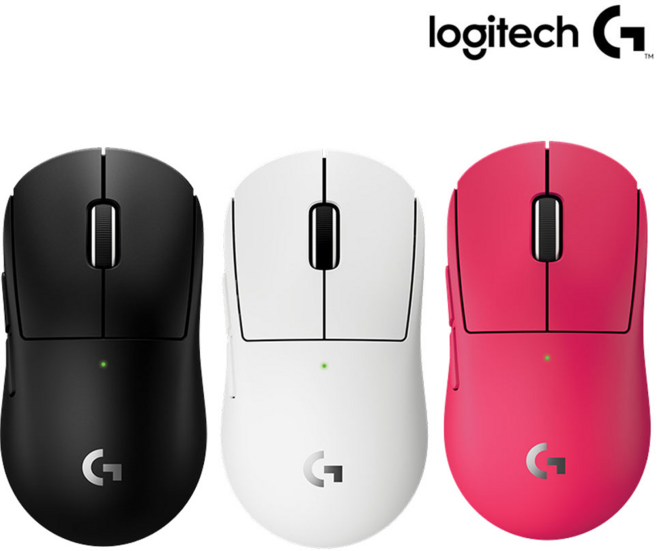 [로지텍코리아 국내정품] 로지텍 지슈라2c G PRO X SUPERLIGHT 2c 초경량 미니 무선 게이밍 마우스, 블랙