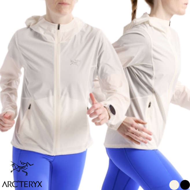 아크테릭스 인센도 하이브리드 후디 여성 등산 트레일 러닝 바람막이