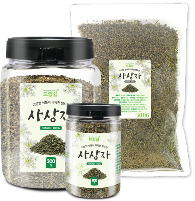 드랍쉽 사상자(국산) 모음 뱀도랏열매, 사상자[국산] 300g[통], 1개