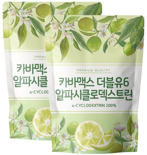 알파시클로덱스트린 알파CD 분말 가루, 200g, 2개