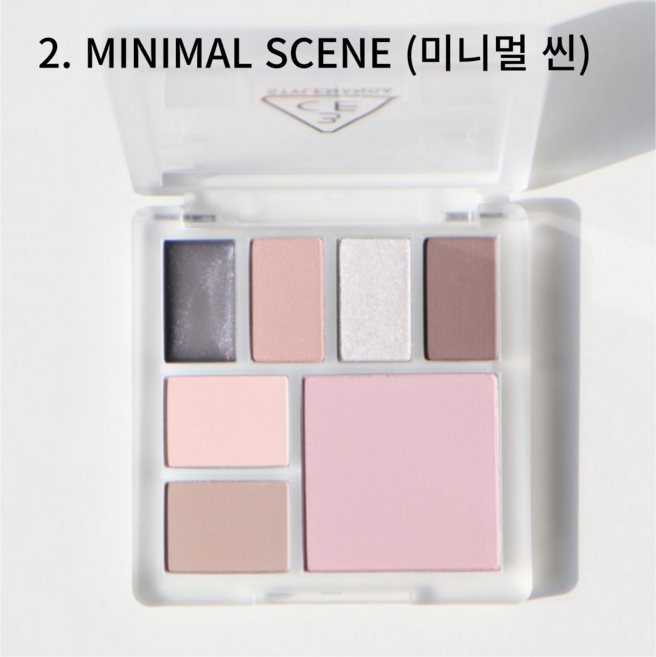 NEW 3CE 올라운더 멀티 팔레트 3CE 쓰리씨이 올라운더팔레트 멀티팔레트 올라운더멀티팔레트 3CE팔레트 쓰리씨이팔레트, 1개, 2. MINIMAL SCENE (미니멀 씬)