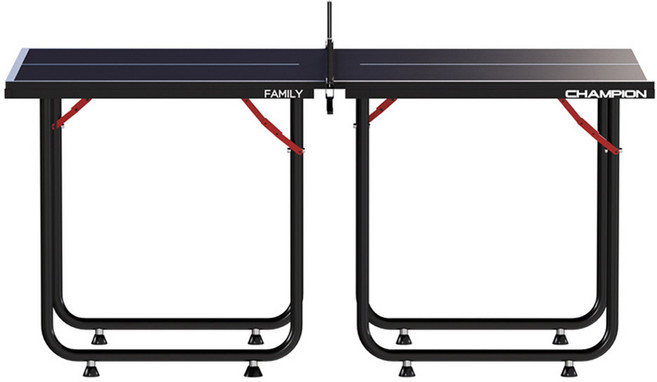 참피온 패밀리 테이블 MIDDLE 미들탁구대 조립식 탁구 연습