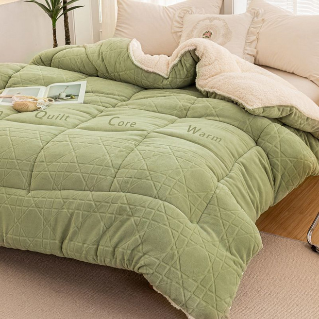 가남 겨울이불 보들보들 극세사 우유 양털 따숩 두꺼운 이불