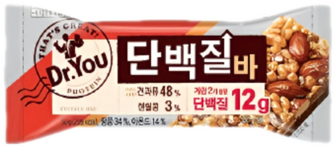 오리온 닥터유 단백질바, 50g, 10개