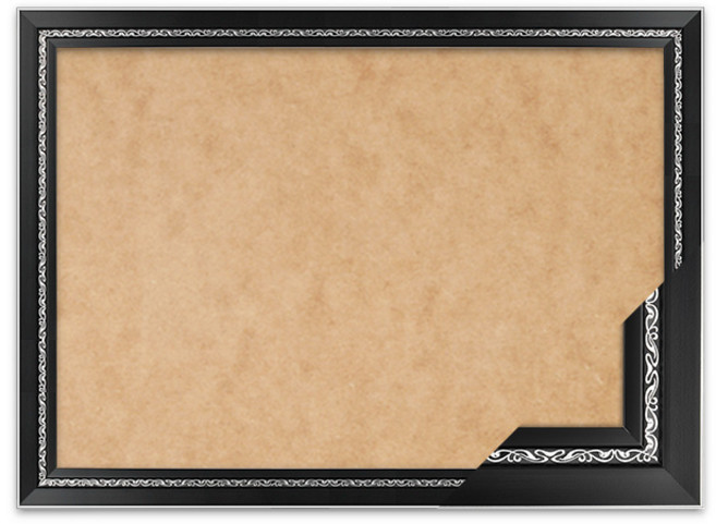 퍼즐액자 38x53cm, 그레이스블랙, 1개