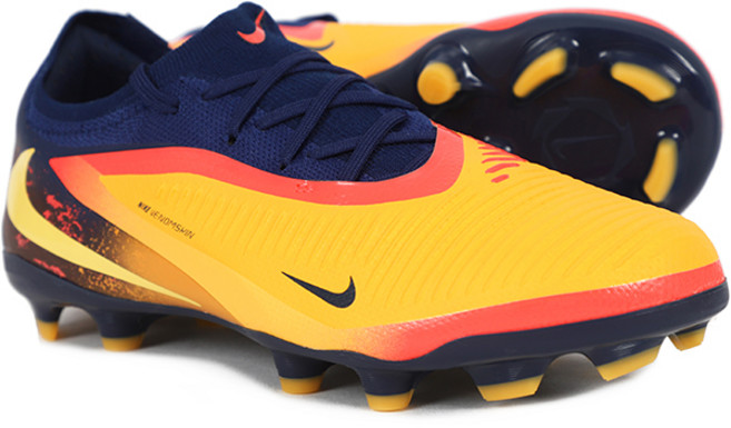 나이키 주니어 축구화 팬텀 6 로우 프로 FGMG EH 멀티그라운드용 오렌지-레드-네이비