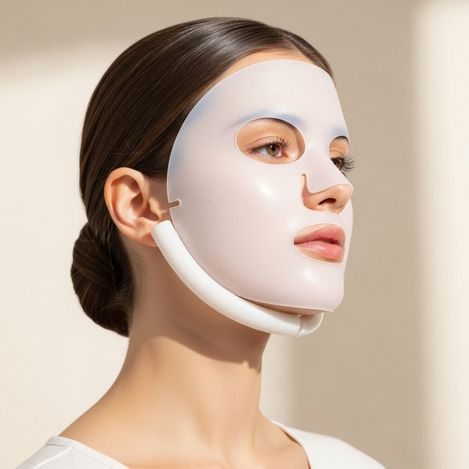 모딕스 얼굴 리프팅밴드 V라인 마사지, 1개, 화이트