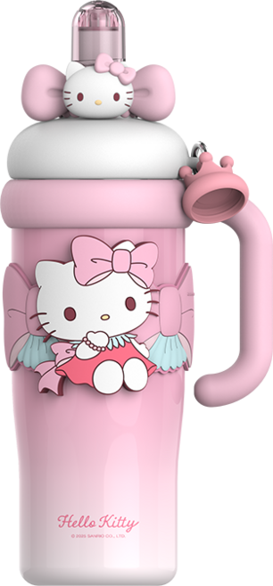 크로스 보더 산리오 뽀뽀 텀블러 960밀리리터, 1개, 960ml, 960ml 헬로키티