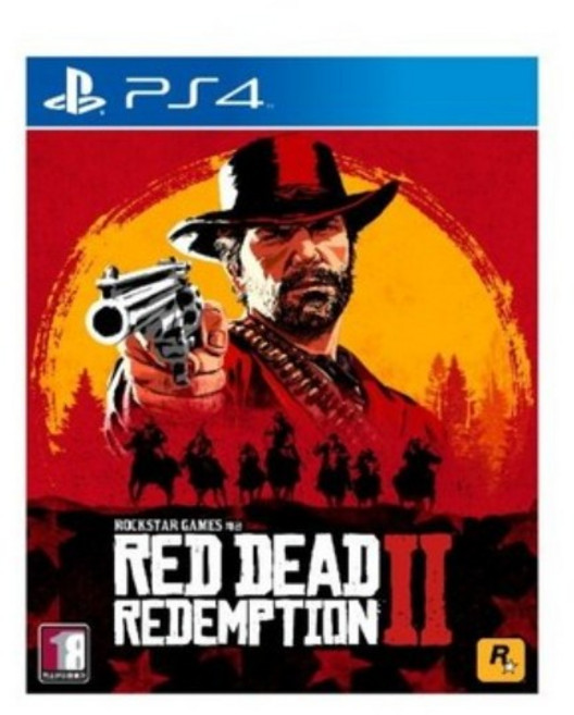 PS4 레드 데드 리뎀션2 정식발매 한국어판