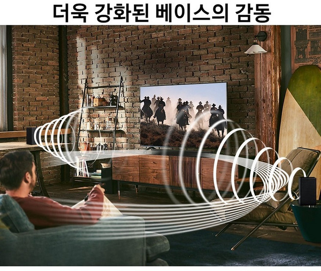 삼성전자 HW-B450/C450 사운드바 무선우퍼 투바디 고출력 블루투스