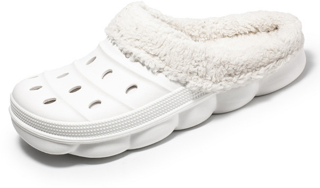 큰귀멍멍 남녀공용 따뜻한 겨울샌들 방한털슬리퍼