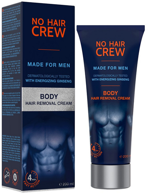 노헤어크루 바디제모크림 팔/다리용, 200ml, 1개