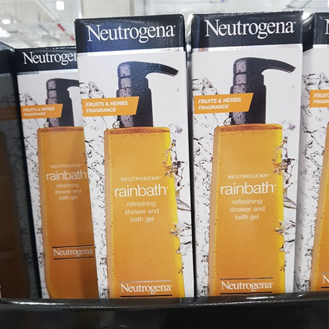 뉴트로지나 레인바스 샤워젤 과일허브향 1182ml, 1.182L, 1개