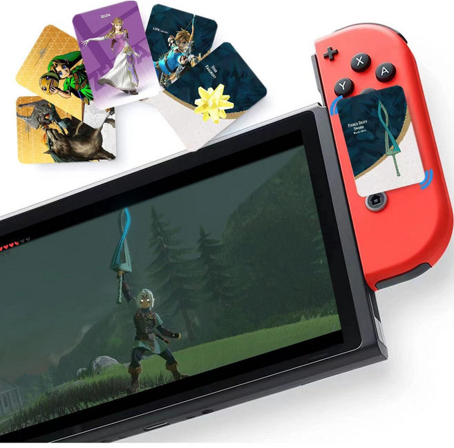 Amiibo 젤다 NFC 카드 젤다의전설 아미보 카드, 38장 Big카드, 1개