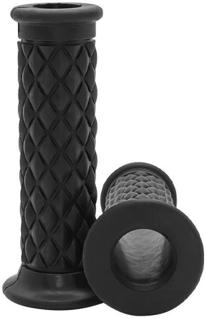 발통마켓 슈퍼커브 110 핸들그립 7색상 오토바이 범용 호환, 1세트, 블랙