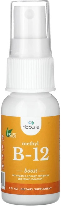 NB Pure 메틸 B-12 스프레이 부스트, 5개, 29.57ml - 쿠팡