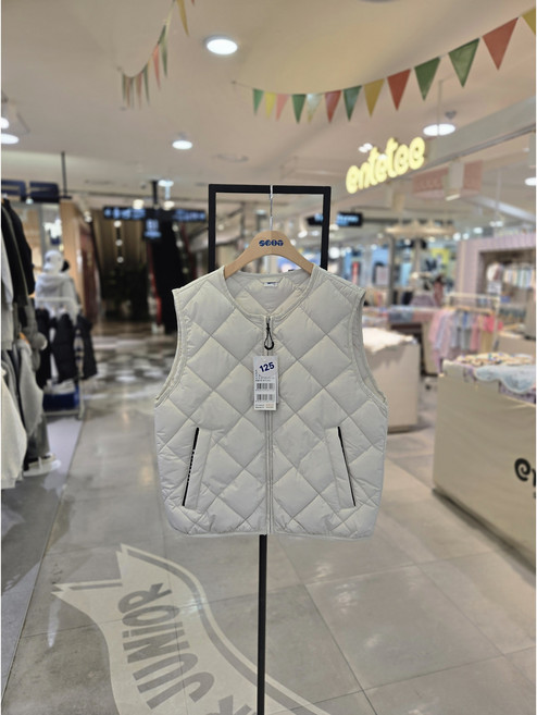 에스핏 겨울 경량패딩 아동 주니어 조끼 SJZ710-MFVE02