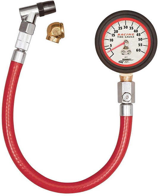 Longacre® 50417 0-60 PSI 아날로그 타이어 압력 게이지, 1개