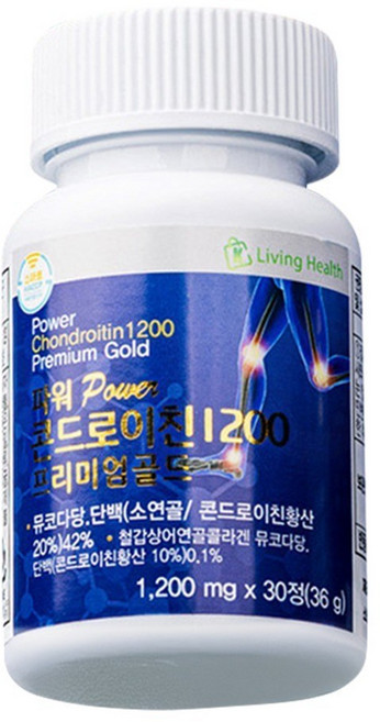 [인포벨 홈쇼핑]파워 콘드로이친 1200 프리미엄 골드 6통 13통 최선규 이혜근 소연골 부모님 어르신 무릎 관절 건강, 13개, 30정
