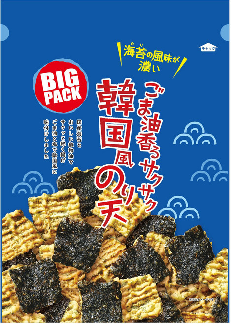 Maruka Food Expenses Rich Series 香濃麻油香氣酥脆韓式海苔脆片 大容量, 1個, 85g