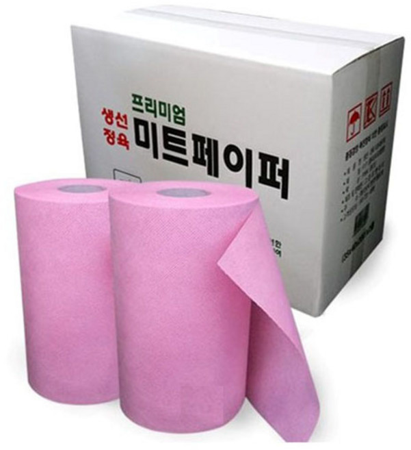 프리미엄 미트페이퍼(고급형) 200매X2롤 정육해동지 생선해동지, 1세트