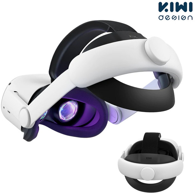 오큘러스 퀘스트2 키위 엘리트 스트랩 KIWI 헤일로 스트랩 그립 가방 128 악세사리, 1개