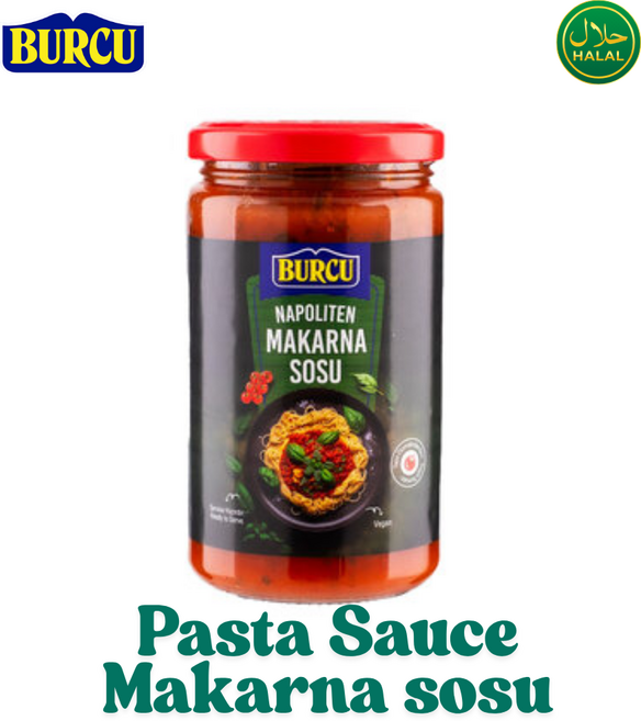 Halal Napoletana Pasta Sauce Turkiye 부르주 나폴리탄 파스타 소스 할랄 터키간, 10개, 350g