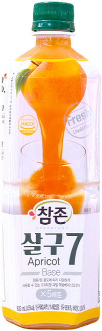 참존7베이스 살구(5배수), 1개, 835ml